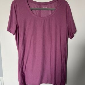 Old Navy Athletic Tie Shirt, Size L, Purple